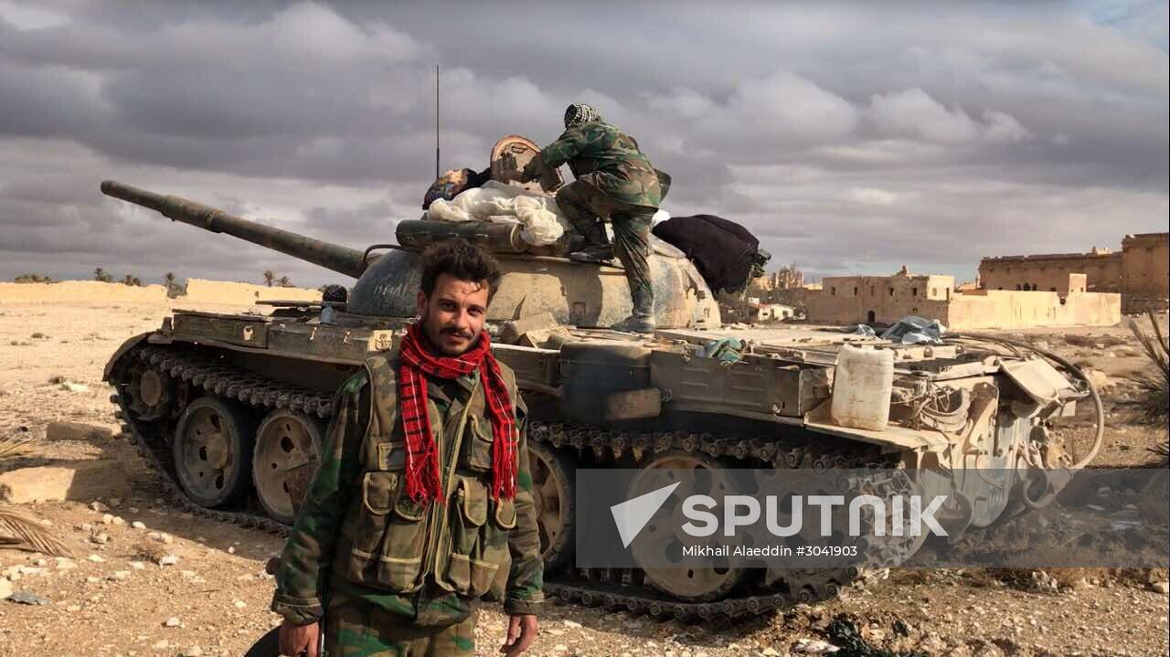 Palmyra recaptured by Syrian Arab Army backed by Russian Air Force