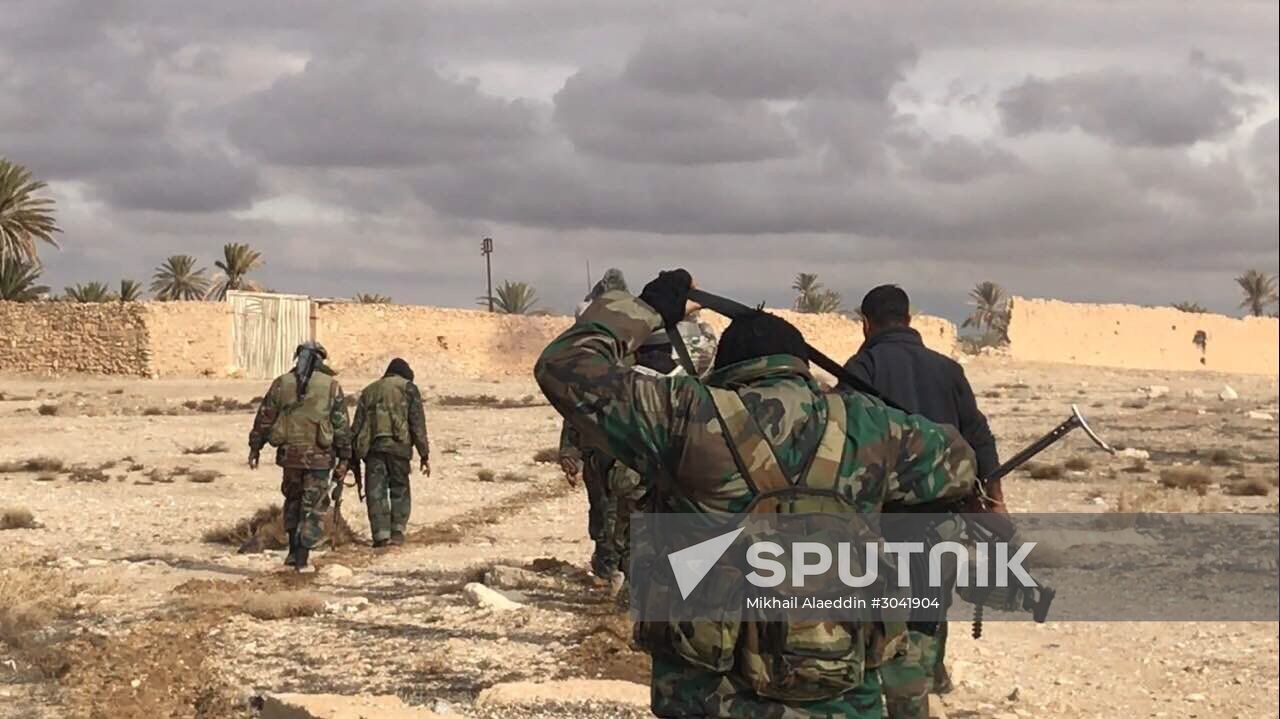 Palmyra recaptured by Syrian Arab Army backed by Russian Air Force