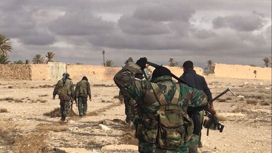 Palmyra recaptured by Syrian Arab Army backed by Russian Air Force