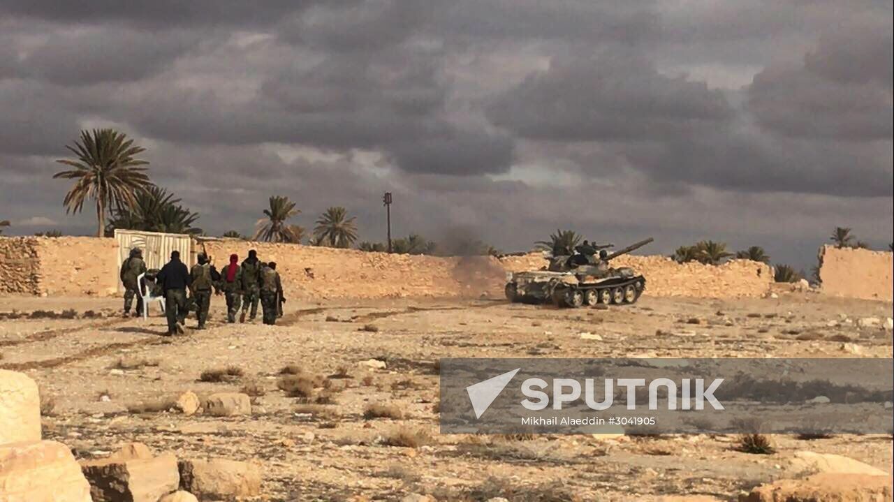 Palmyra recaptured by Syrian Arab Army backed by Russian Air Force