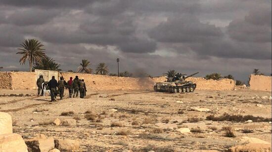 Palmyra recaptured by Syrian Arab Army backed by Russian Air Force
