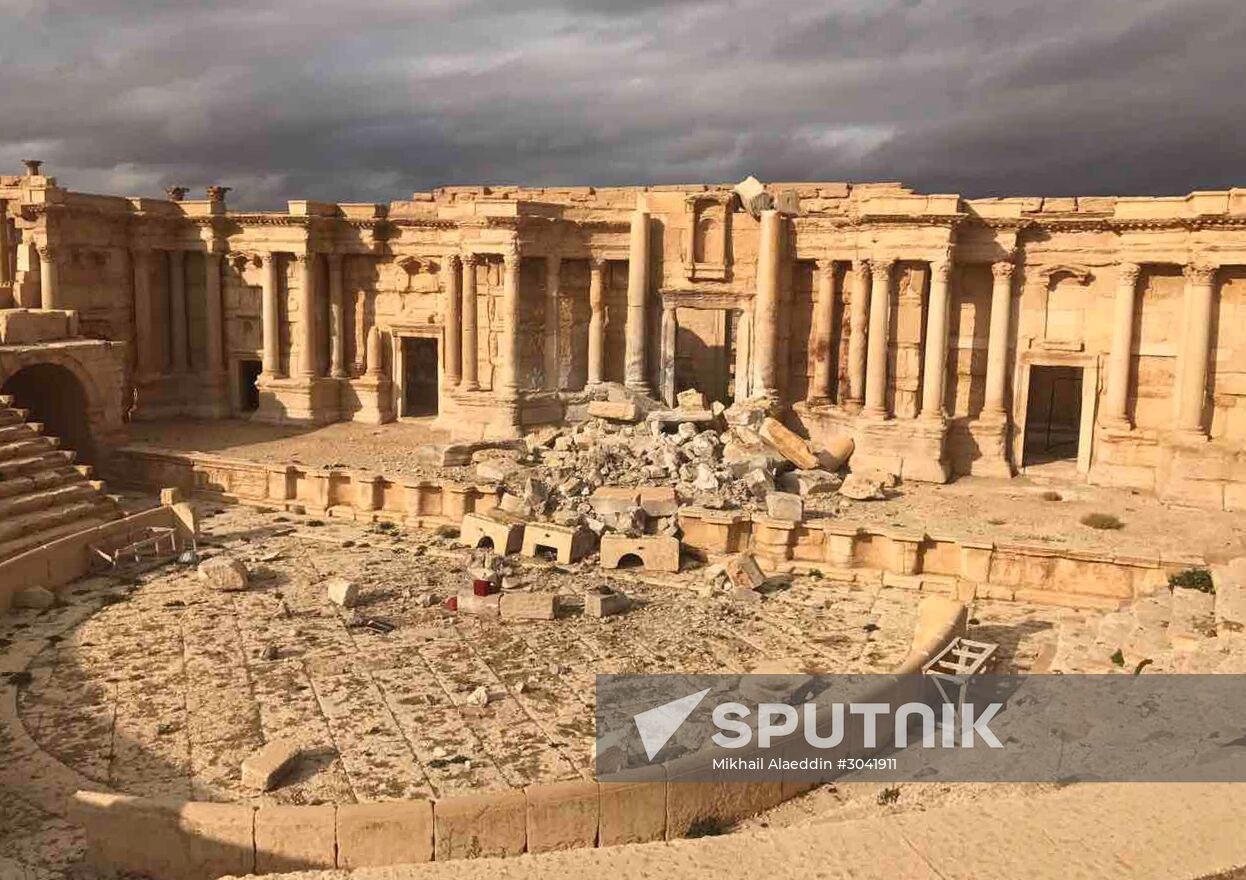 Palmyra recaptured by Syrian Arab Army backed by Russian Air Force