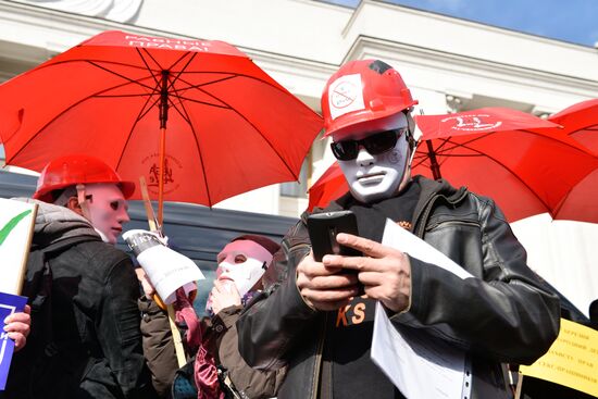 Rally for legalization of prostitution in Ukraine