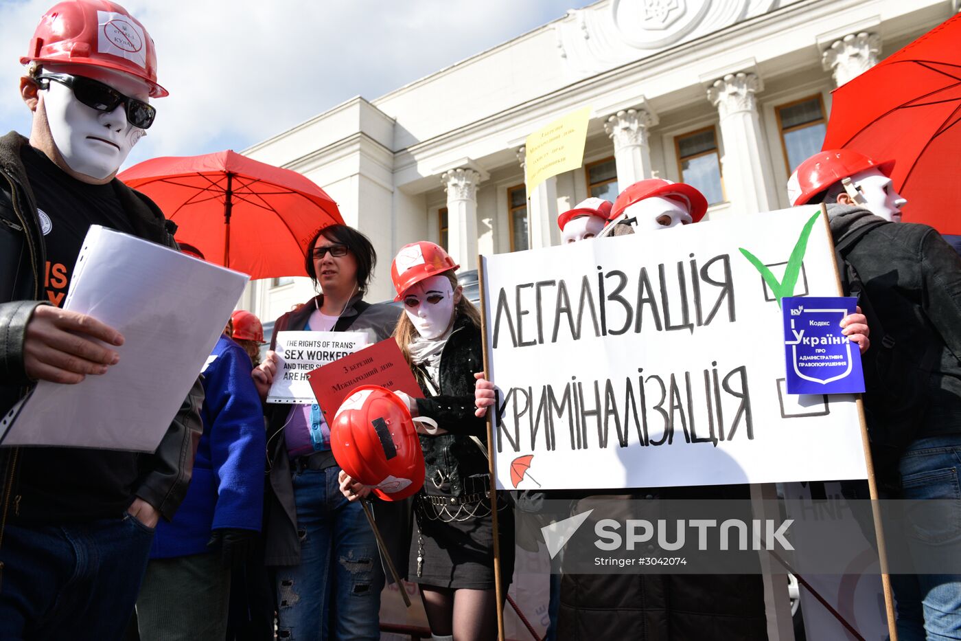 Rally for legalization of prostitution in Ukraine