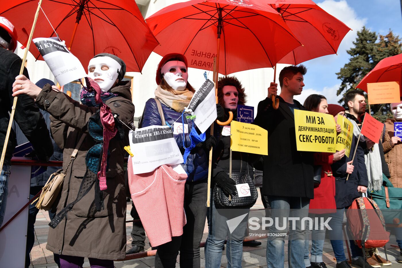 Rally for legalization of prostitution in Ukraine