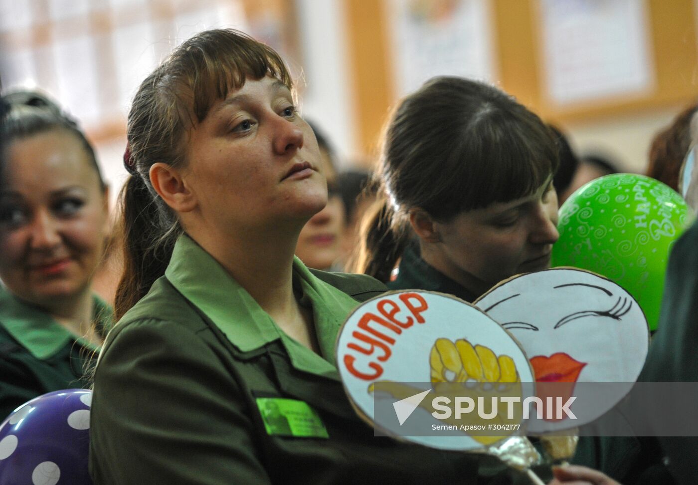 Miss Spring 2017 beauty pageant for convicts in Primorye Territory