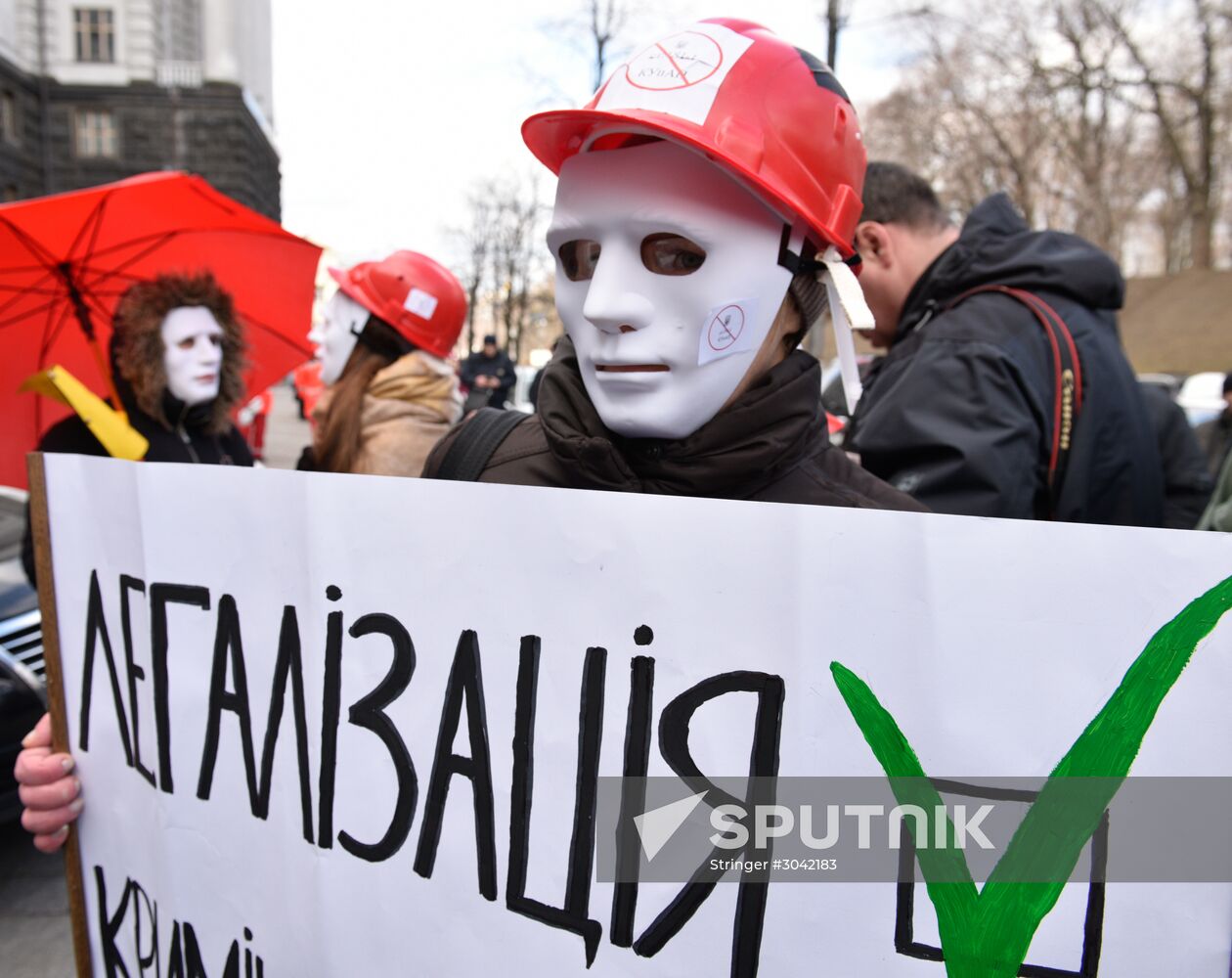 Rally for legalized prostitution in Ukraine