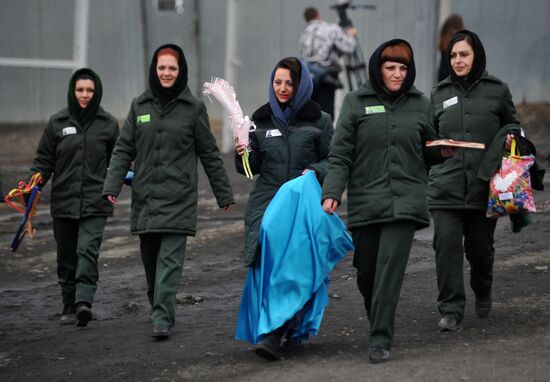 Miss Spring 2017 beauty pageant for convicts in Primorye Territory
