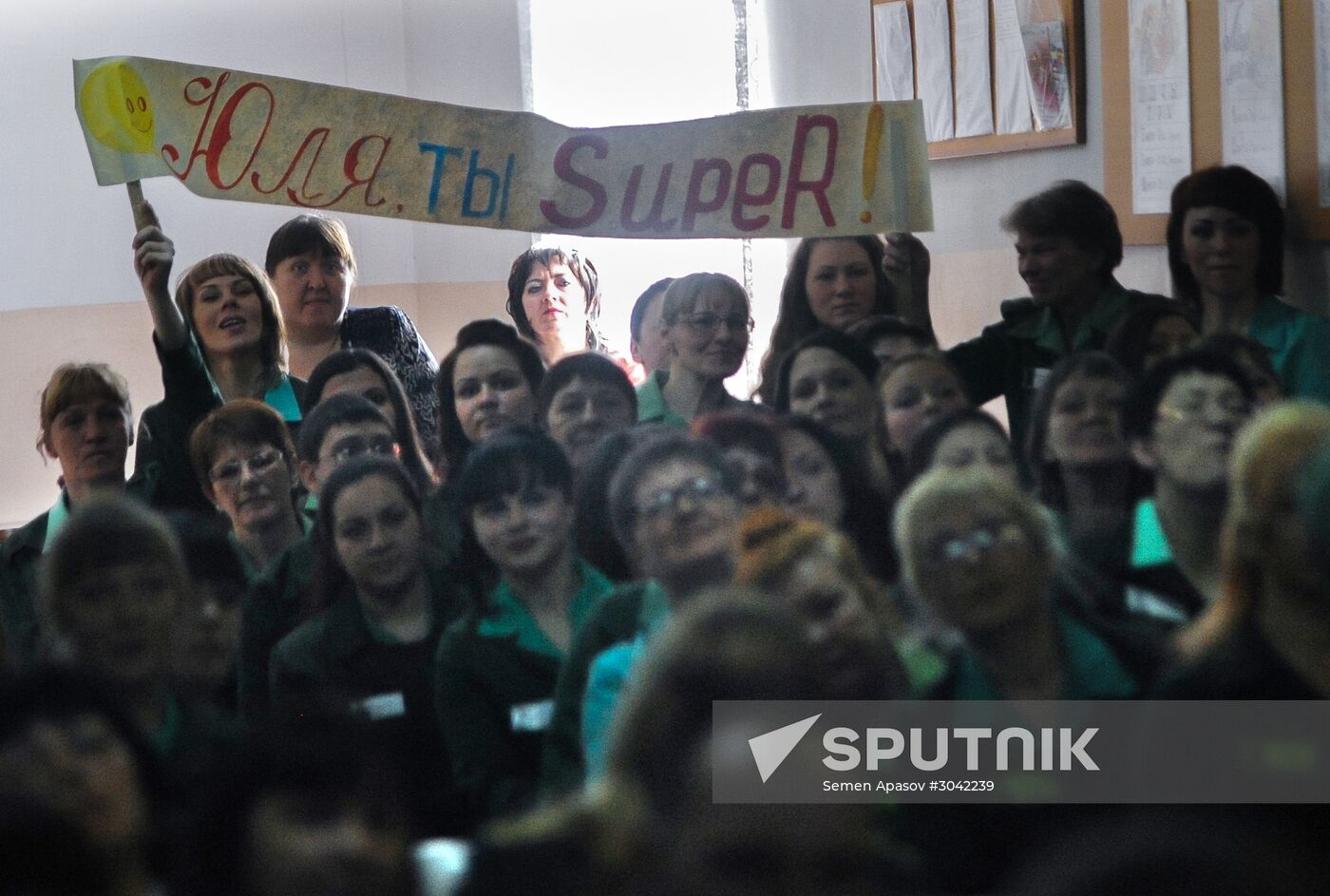 Miss Spring 2017 beauty pageant for convicts in Primorye Territory