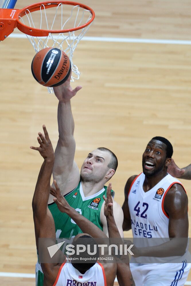 Euroleague Basketball. UNICS vs. Anadolu Efes