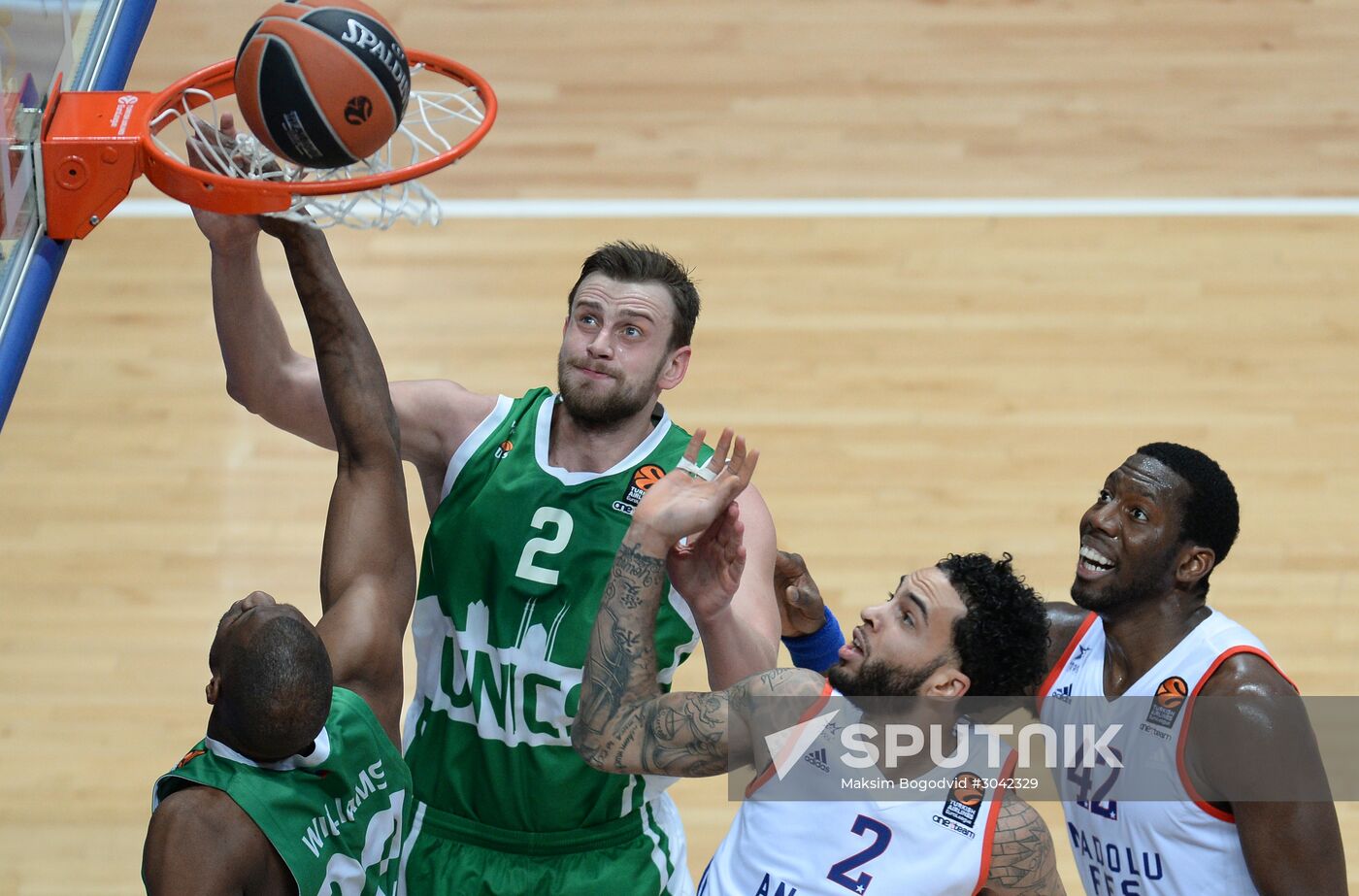 Euroleague Basketball. UNICS vs. Anadolu Efes