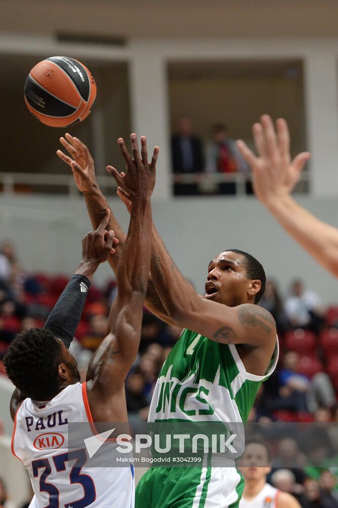 Euroleague Basketball. UNICS vs. Anadolu Efes