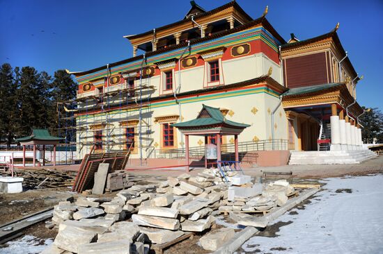 Aginsky datsan Buddhist monastery in Trans-Baikal Territory