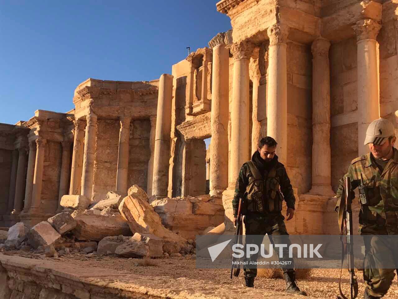 Palmyra recaptured by Syrian Arab Army backed by Russian Air Force
