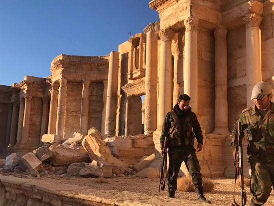 Palmyra recaptured by Syrian Arab Army backed by Russian Air Force