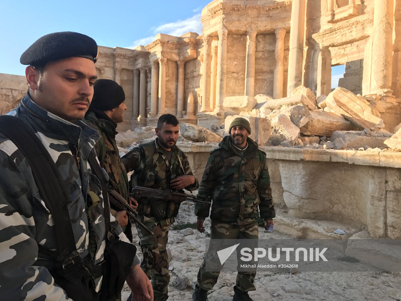 Palmyra recaptured by Syrian Arab Army backed by Russian Air Force