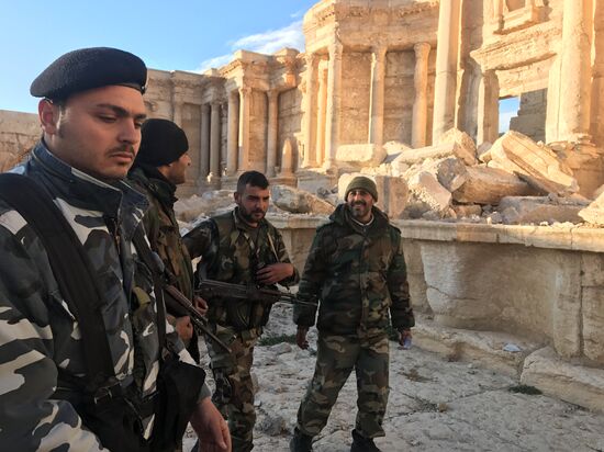 Palmyra recaptured by Syrian Arab Army backed by Russian Air Force