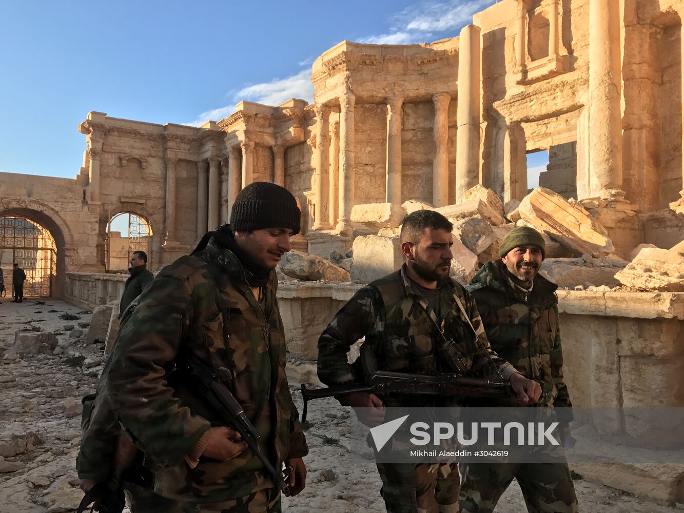 Palmyra recaptured by Syrian Arab Army backed by Russian Air Force