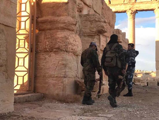 Palmyra recaptured by Syrian Arab Army backed by Russian Air Force
