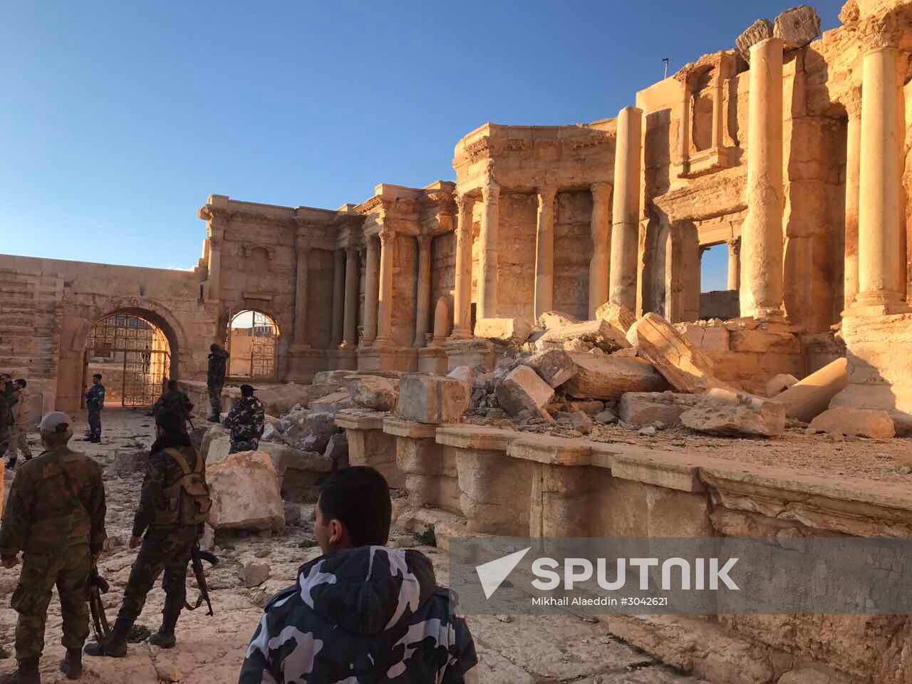 Palmyra recaptured by Syrian Arab Army backed by Russian Air Force
