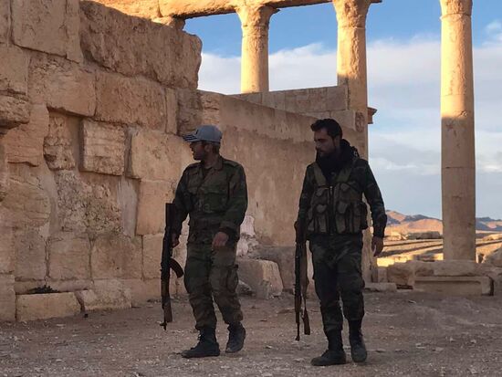 Palmyra recaptured by Syrian Arab Army backed by Russian Air Force