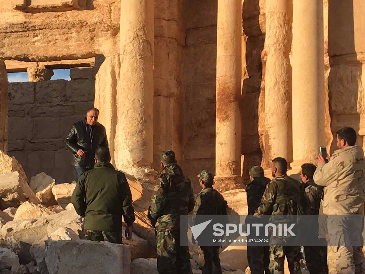 Palmyra recaptured by Syrian Arab Army backed by Russian Air Force