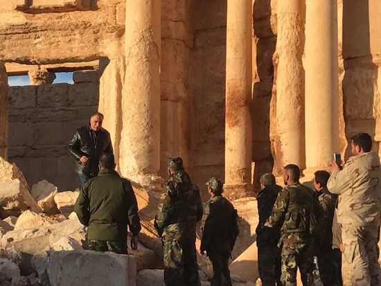 Palmyra recaptured by Syrian Arab Army backed by Russian Air Force