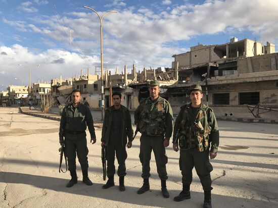 Palmyra recaptured by Syrian Arab Army backed by Russian Air Force