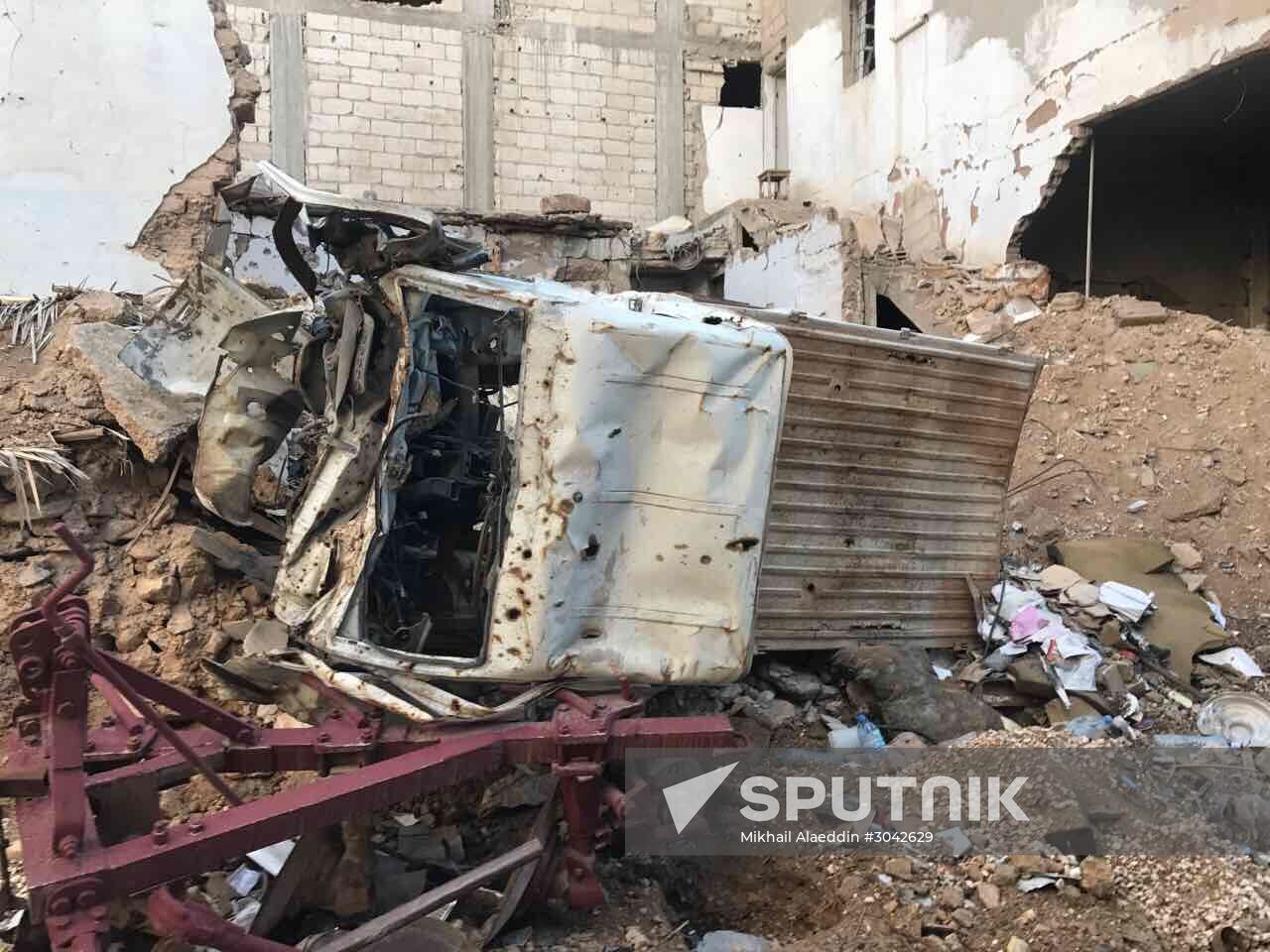 Palmyra recaptured by Syrian Arab Army backed by Russian Air Force