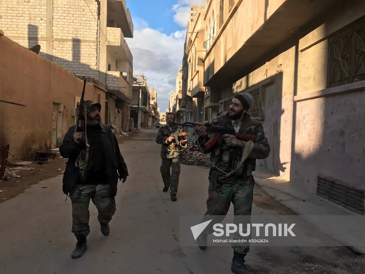 Palmyra recaptured by Syrian Arab Army backed by Russian Air Force