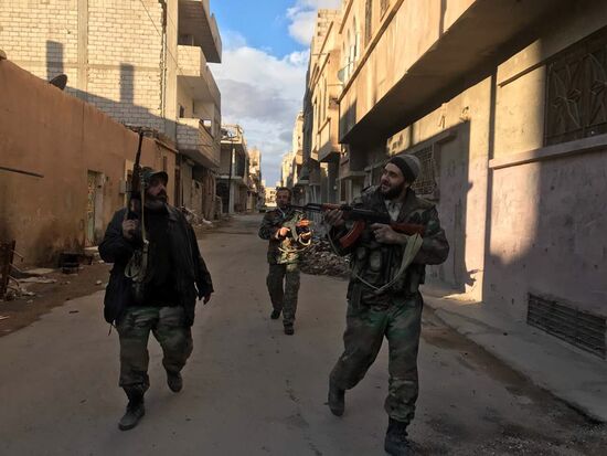 Palmyra recaptured by Syrian Arab Army backed by Russian Air Force