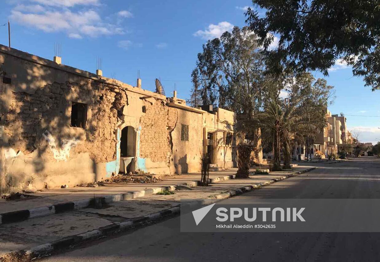 Palmyra recaptured by Syrian Arab Army backed by Russian Air Force