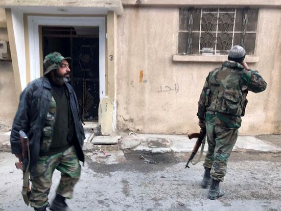 Palmyra recaptured by Syrian Arab Army backed by Russian Air Force