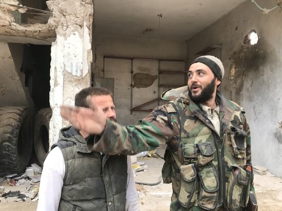Palmyra recaptured by Syrian Arab Army backed by Russian Air Force