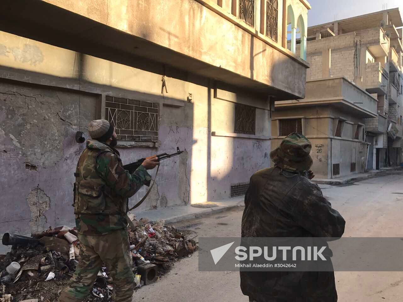 Palmyra recaptured by Syrian Arab Army backed by Russian Air Force
