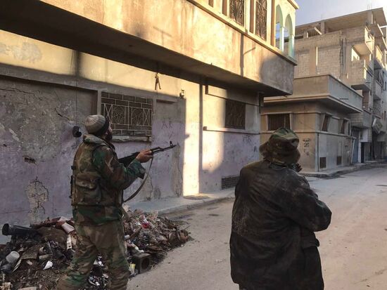 Palmyra recaptured by Syrian Arab Army backed by Russian Air Force