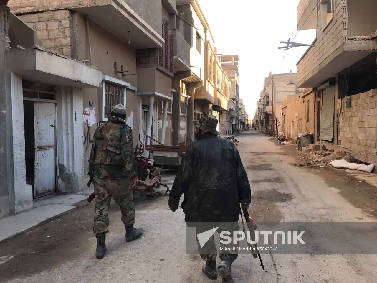 Palmyra recaptured by Syrian Arab Army backed by Russian Air Force
