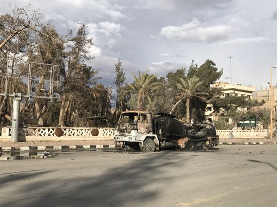 Palmyra recaptured by Syrian Arab Army backed by Russian Air Force