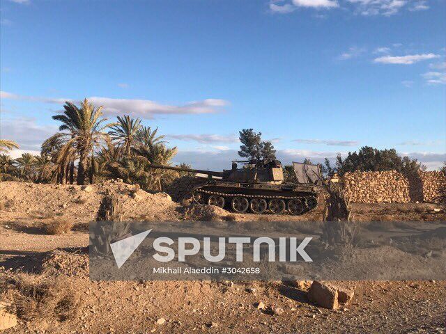 Palmyra recaptured by Syrian Arab Army backed by Russian Air Force