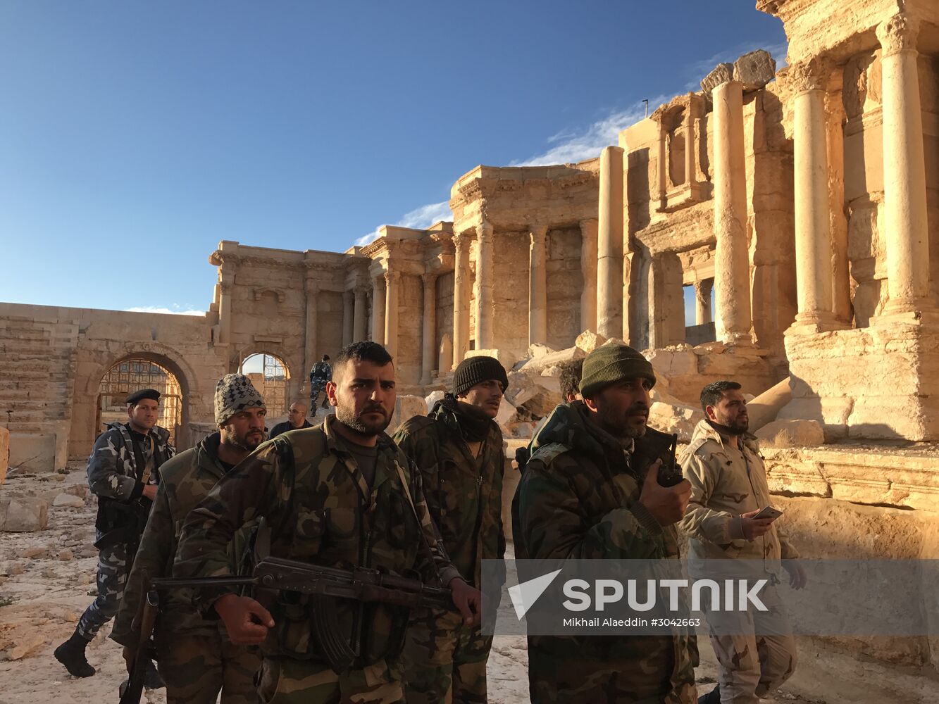 Palmyra recaptured by Syrian Arab Army backed by Russian Air Force
