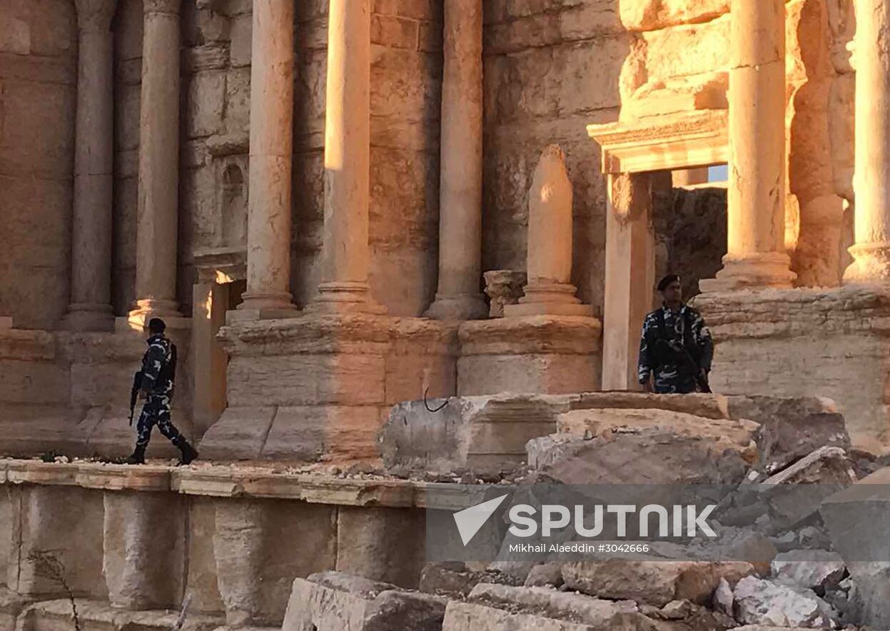 Palmyra recaptured by Syrian Arab Army backed by Russian Air Force