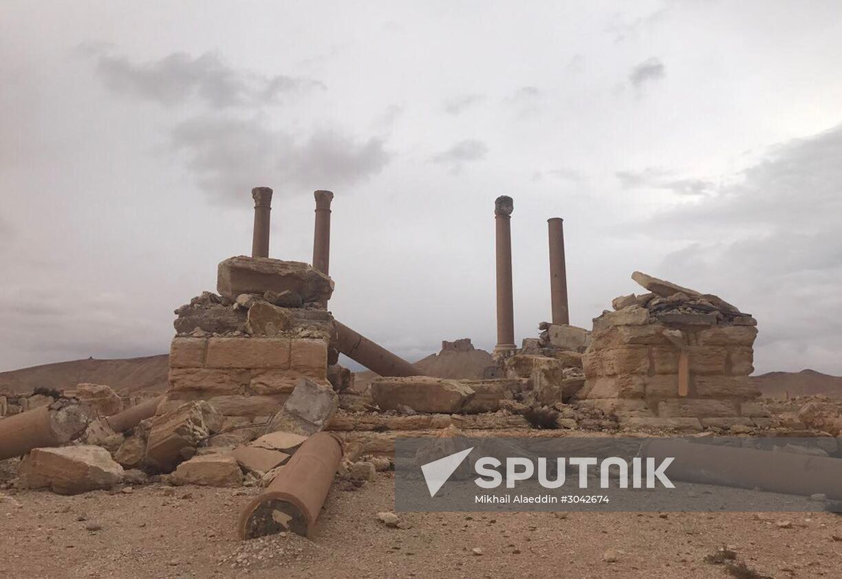 Palmyra recaptured by Syrian Arab Army backed by Russian Air Force
