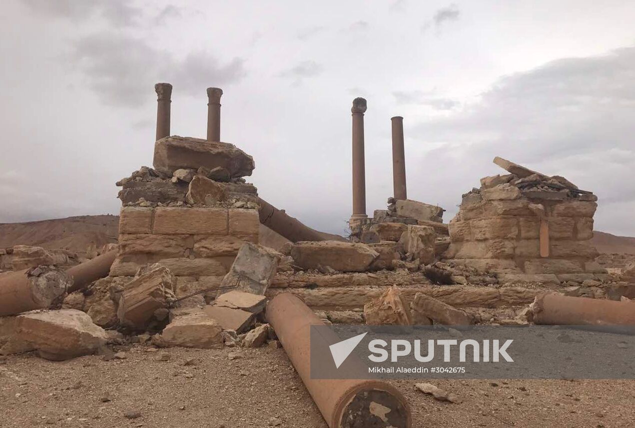 Palmyra recaptured by Syrian Arab Army backed by Russian Air Force