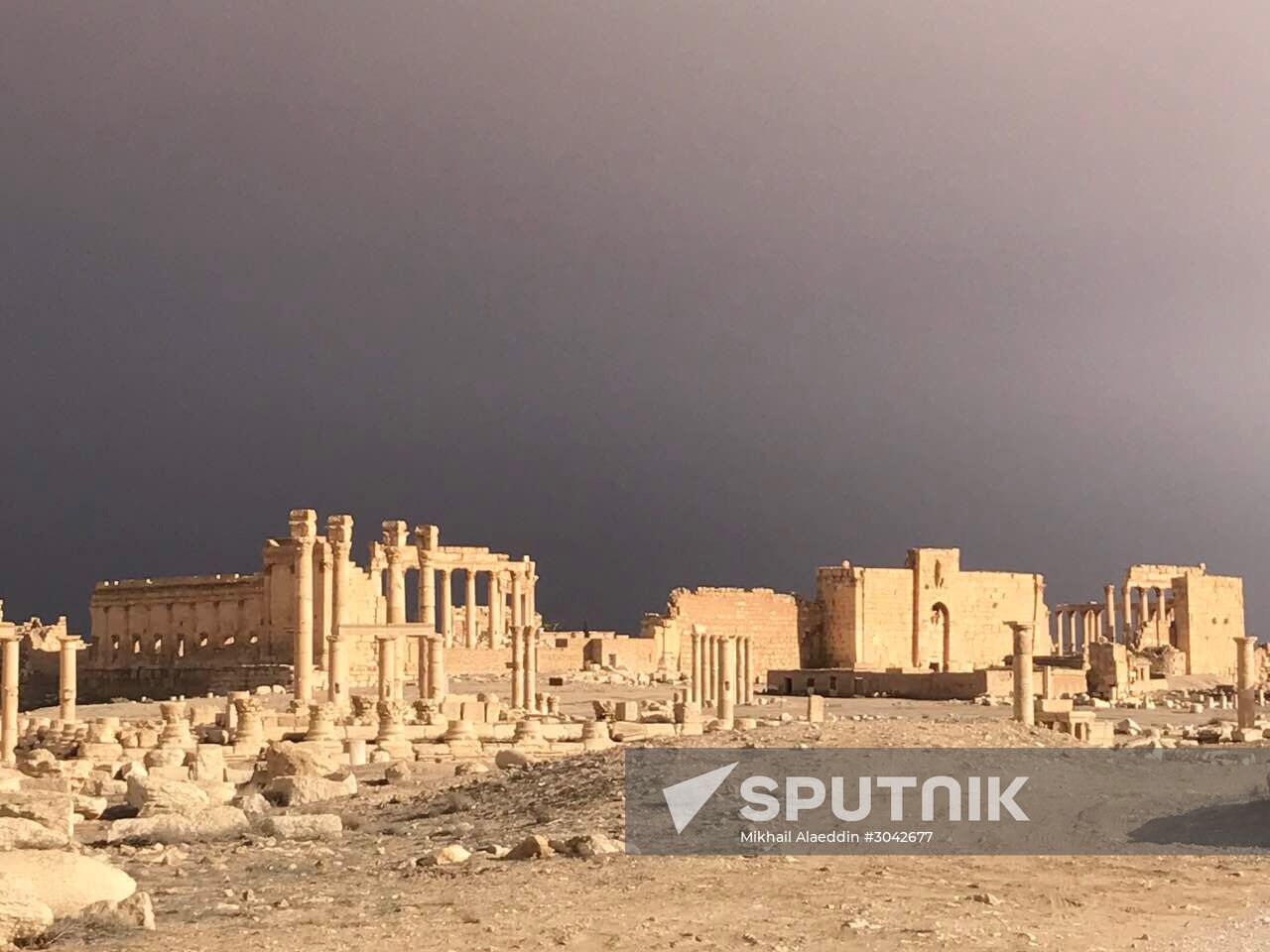 Palmyra recaptured by Syrian Arab Army backed by Russian Air Force