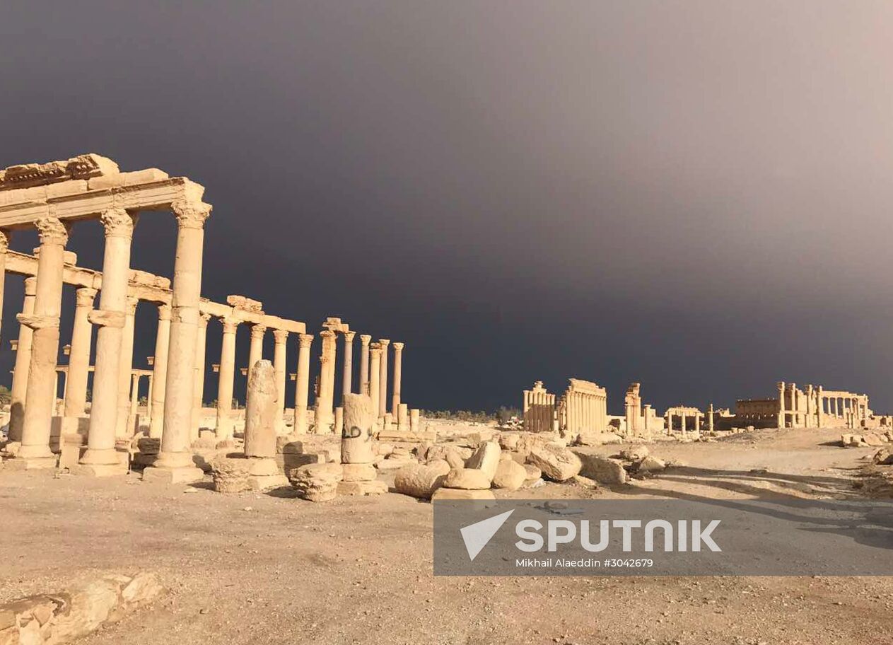 Palmyra recaptured by Syrian Arab Army backed by Russian Air Force