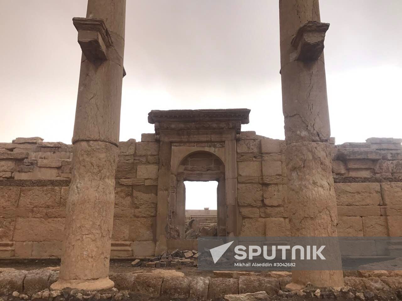 Palmyra recaptured by Syrian Arab Army backed by Russian Air Force