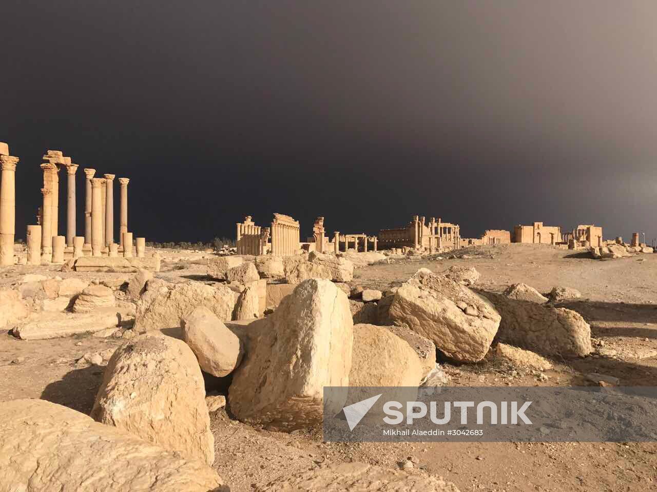 Palmyra recaptured by Syrian Arab Army backed by Russian Air Force