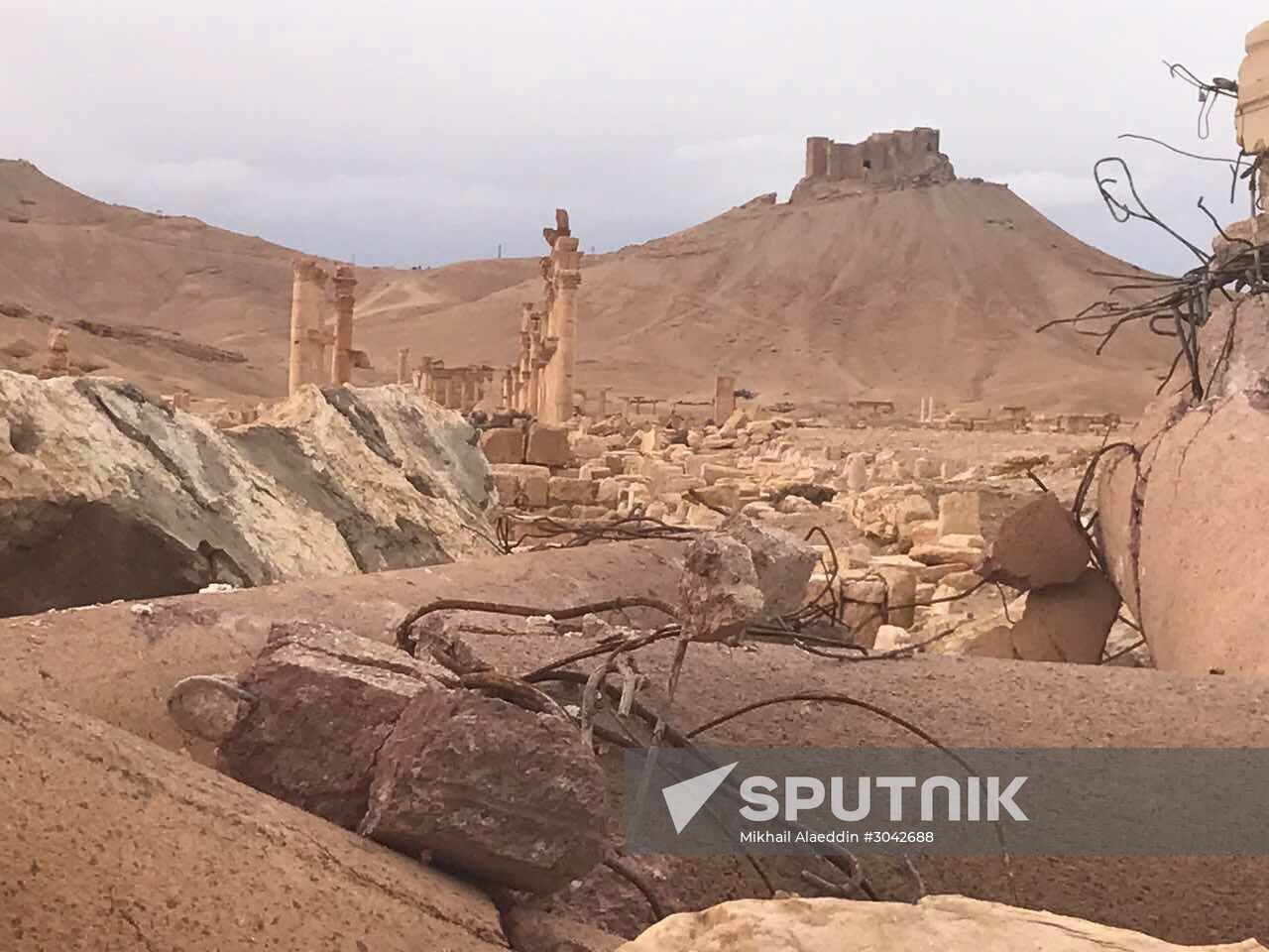 Palmyra recaptured by Syrian Arab Army backed by Russian Air Force