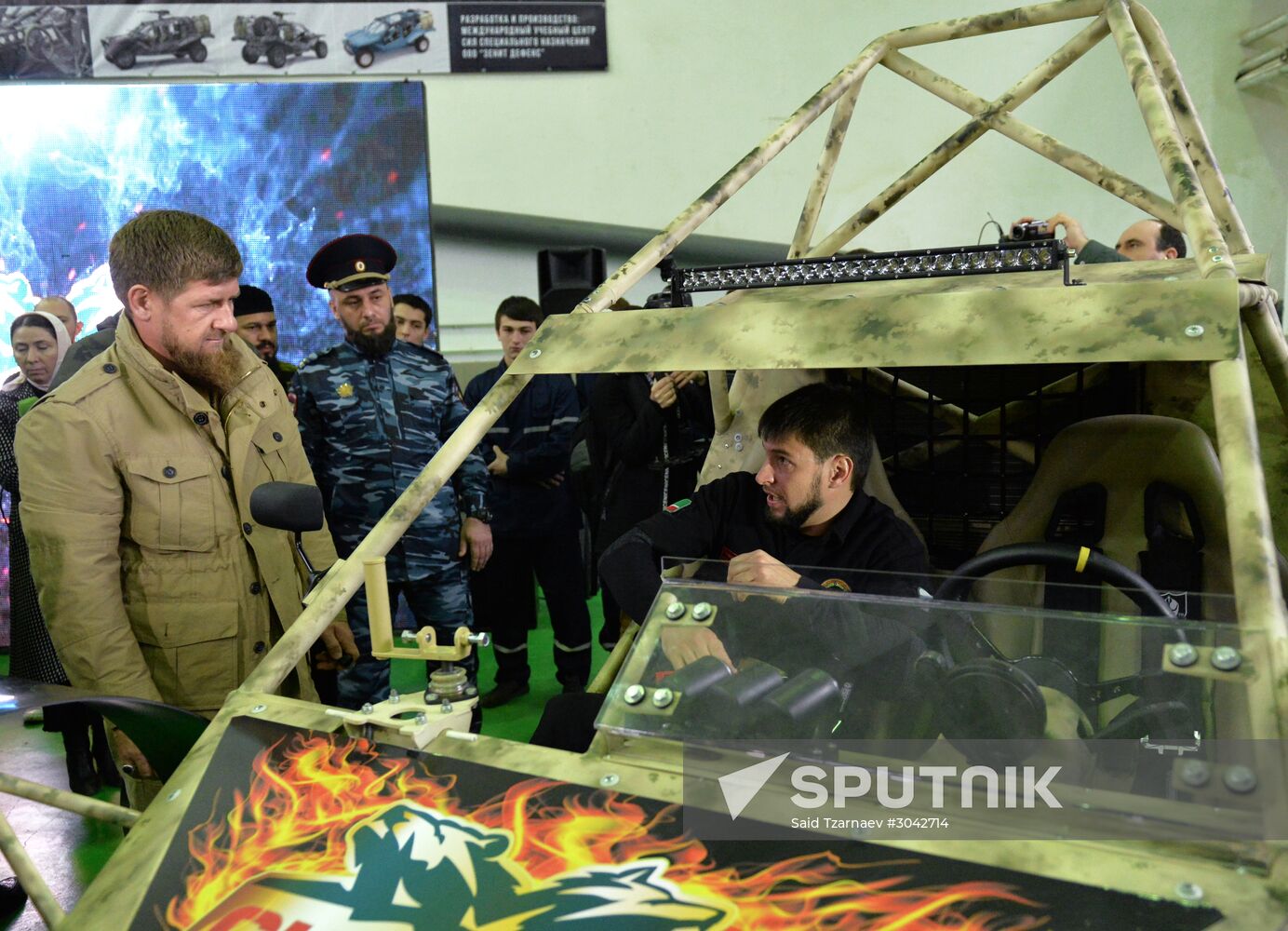 ChechenAuto plant in Argun, Chechen Republic