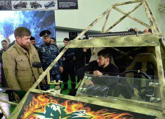 ChechenAuto plant in Argun, Chechen Republic